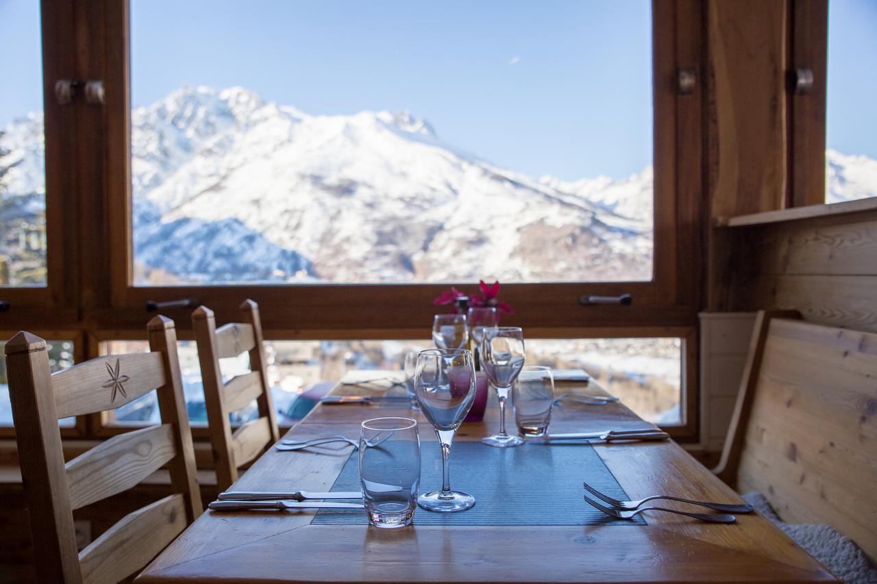 Hotel Restaurant Saint Roch Puy-Saint-Vincent Dış mekan fotoğraf